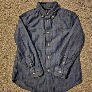 Ralph Lauren Boy's Button Down sz 6